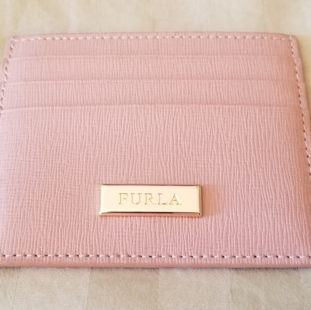 Furla - pink card case